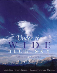 Under the Wide Blue Sky Book, Front Cover